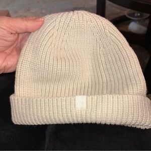 lululemon athletica cream  Knit Beanie